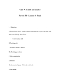 Unit 9: A first-aid course Period 58 - Lesson 4: Read 