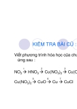 Bài tập viết phương trình hóa học