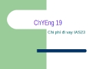 Chi phí đi vay IAS23