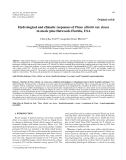 Báo cáo lâm nghiệp:" Hydrological and climatic responses of Pinus elliottii var. densa in mesic pine flatwoods Florida, USA"