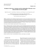 Báo cáo lâm nghiệp:" Variation in the decay resistance and its relationship with other wood characteristics in old Scots pines"