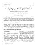 Báo cáo lâm nghiệp:"The relationship between vegetation management and the wood and pulping properties of a Eucalyptus hybrid clone"