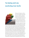 Xu hướng mới của marketing trực tuyến