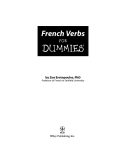 French Verbs FOR DUMmIES