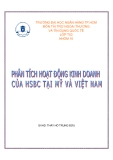 Đề tài : Hoạt động của ngân hàng HSBC ở thị trường Mỹ và Việt Nam