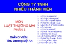 Luật thương mại phần 1