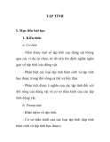 GIÁO ÁN SINH 11: TẬP TÍNH 