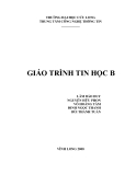 Giáo trình Tin học B - ĐH Cửu Long