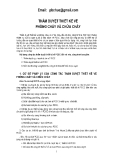 Thẩm duyệt thiết kế về phòng cháy chữa cháy