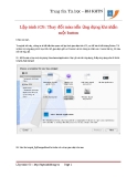 Lập trình iOS: Thay đổi màu nền ứng dụng khi nhấn một button