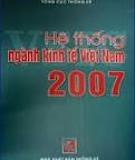 Sách Hệ thống ngành kinh tế Việt Nam 2007