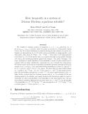 Báo cáo toán học: "How frequently is a system of 2-linear Boolean equations solvable"