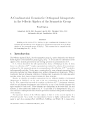 Báo cáo toán học: "A Combinatorial Formula for Orthogonal Idempotents in the 0-Hecke Algebra of the Symmetric Group"