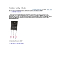Transistor trường - Mosfet