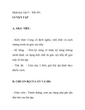 Hình học lớp 9 - Tiết 49: LUYỆN TẬP 