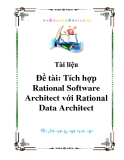 Tích hợp Rational Software Architect với Rational Data Architect