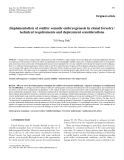 Báo cáo khoa học: "Implementation of conifer somatic embryogenesis in clonal forestry: technical requirements and deployment considerations"