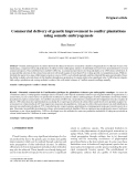 Báo cáo khoa học: "Commercial delivery of genetic improvement to conifer plantations using somatic embryogenesi"