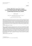Báo cáo toán học: "Carbon allocation among tree organs: A review of basic processes and representation in functional-structural tree models"
