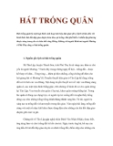 HÁT TRỐNG QUÂN