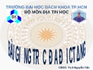 Bài giảng môn trắc địa đại cương - ThS Nguyễn Tấn