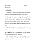 Đại số lớp 9 -  Luyện tập