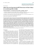 Báo cáo toán học: "Iodine Alters Gene Expression in the MCF7 Breast Cancer Cell Line: Evidence for an Anti-Estrogen Effect of Iodine"