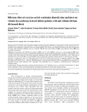 Báo cáo y học: "Different effect of exercise on left ventricular diastolic time and interventricular dyssynchrony in heart failure patients with and without left bundle branch block"