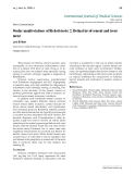 Báo cáo y học: "Ocular manifestations of Rickettsiosis: 2. Retinal involvement and treatment"