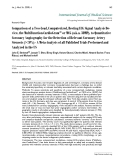 Báo cáo y học: "Comparison of a Two-Lead, Computerized, Resting ECG Signal Analysis Device, the MultiFunction-CardioGramsm or MCG (a.k.a. 3DMP), to Quantitative Coronary Angiography for the Detection of Relevant Coronary Artery Stenosis (70%) - A Meta-Analysis of all Published Trials Performed and Analyzed in the US"