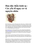 Đau dây thần kinh sọ Các yếu tố nguy cơ và nguyên nhân  