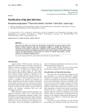 Báo cáo y học: "Classification of hip joint infections"