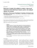 Báo cáo y học: "Replacement of cisplatin with nedaplatin in a definitive 5-fluorouracil/ cisplatin-based chemoradiotherapy in Japanese patients with esophageal squamous cell carcinoma"