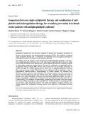 Báo cáo y học: "Comparison between single antiplatelet therapy and combination of antiplatelet and anticoagulation therapy for secondary prevention in ischemic stroke patients with antiphospholipid syndrome"
