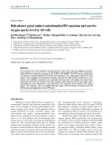 Báo cáo y học: " Helicobacter pylori induces mitochondrial DNA mutation and reactive oxygen species level in AGS cells"