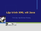 Lập trình XML với Java