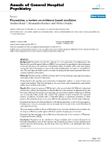 Báo cáo y học: "Fluoxetine: a review on evidence based medicine"