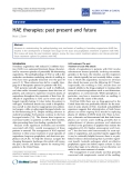 Báo cáo y học: "HAE therapies: past present and future"