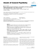 Báo cáo y học: "Binge eating symptomatology in overweight and obese patients with schizophrenia: a case control study"