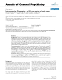 Báo cáo y học: "Intramuscular Olanzapine – a UK case series of early cases"