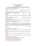 ÔN TẬP VẬT LÍ 12 THI ĐH & CĐ -  CHƯƠNG IV 