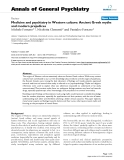 Báo cáo y học: " Medicine and psychiatry in Western culture: Ancient Greek myths and modern prejudices"