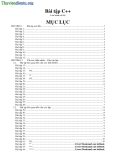 73 Bài tập và hướng dẫn giải lập trình C++