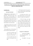 Giáo trình quan hệ kinh tế quốc tế - BÁN PHÁ GIÁ & CHỐNG BÁN PHÁ GIÁ TRONG HOẠT ĐỘNG THƯƠNG MẠI QUỐC TẾ - LIÊN HỆ THỰC TIỄN