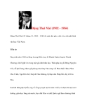 Doanh nhân lịch sử: Đặng Thai Mai (1902 - 1984)