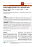 Báo cáo khoa học: "Primary appendiceal mucinous adenocarcinoma alongside with situs inversus totalis: a unique clinical case"