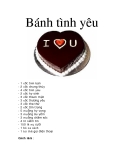 Bánh tình yêu  