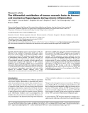 Báo cáo y học: "The differential contribution of tumour necrosis factor to thermal and mechanical hyperalgesia during chronic inflammation"