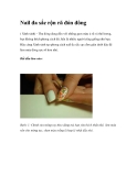 Nail đa sắc rộn rã đón đông( Xinh xinh) - Thu đông đang đến với những gam màu
