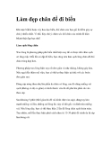 Làm đẹp chân để đi biển